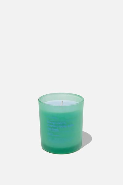 Its A Vibe Candle, JUNGLE TEAL BED DATE