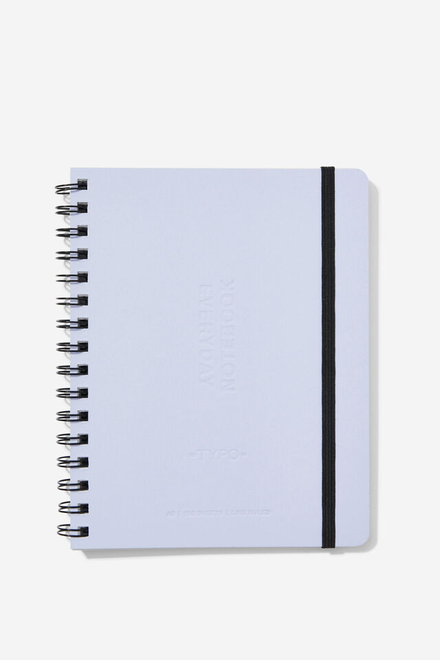 A5 Everyday Notebook, SOFT LILAC DEBOSSED