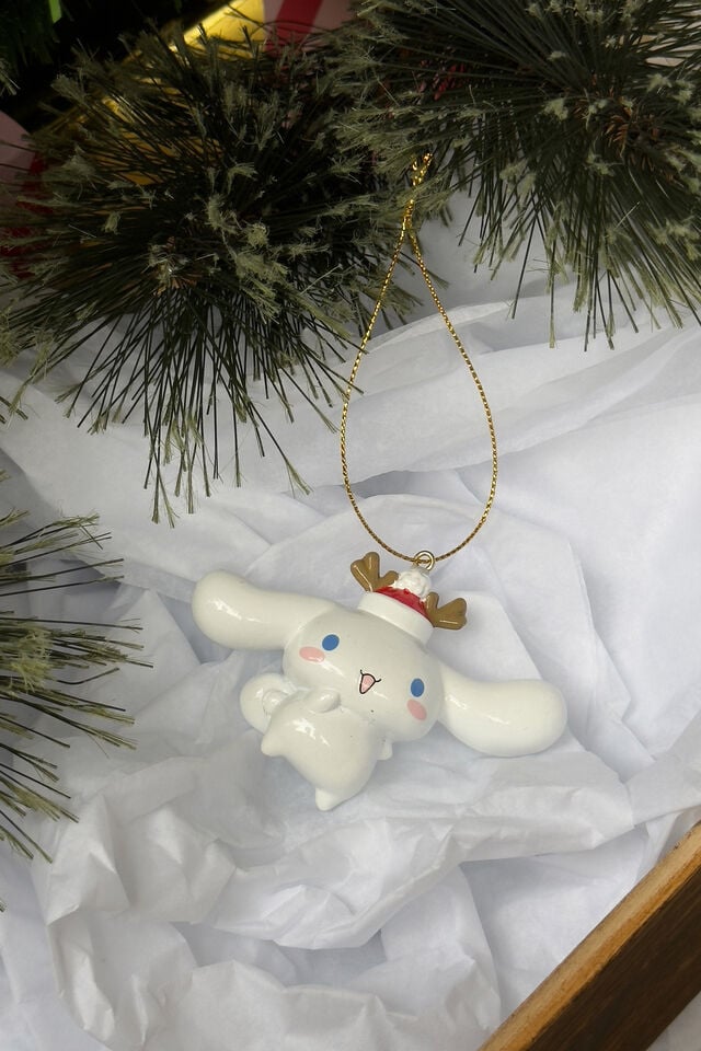 Collab Resin Christmas Ornament, LCN SAN HELLO KITTY CINNAMOROLL