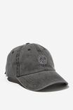 Just Another Dad Cap, WASHED BLACK PEACE - alternate image 1