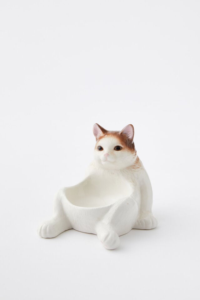 Shaped Trinket Tray, FAT CAT