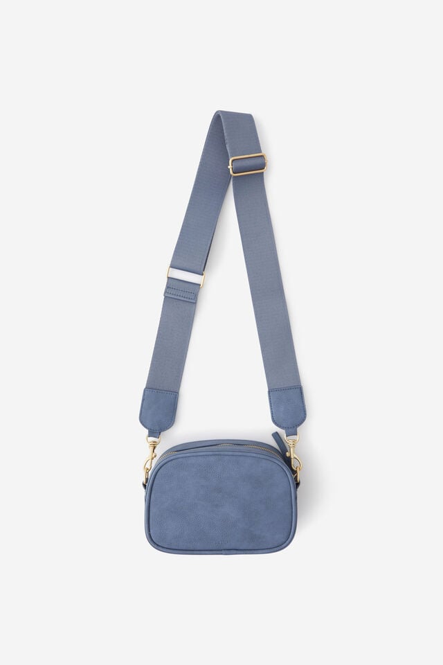 Myah Crossbody Bag, STORM BLUE