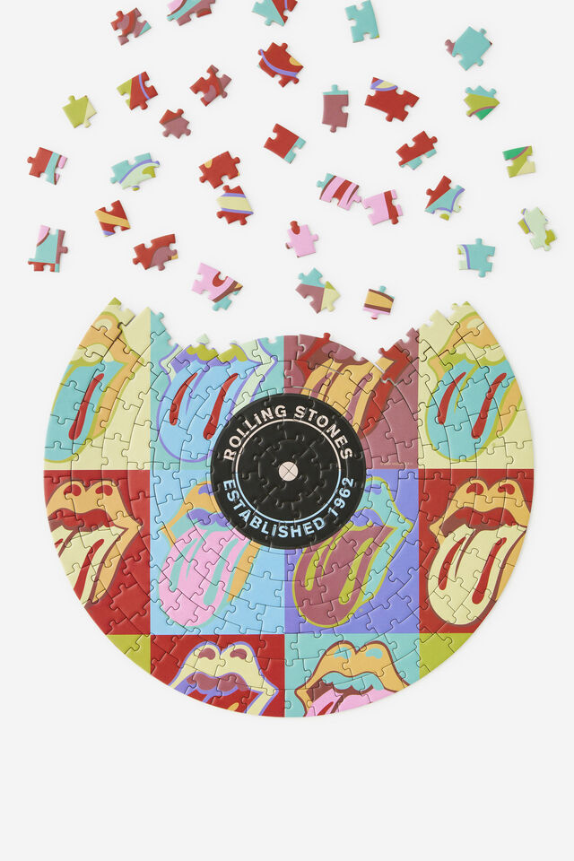 Collector 200 Piece Vinyl Jigsaw Puzzle, LCN BRA ROLLING STONES