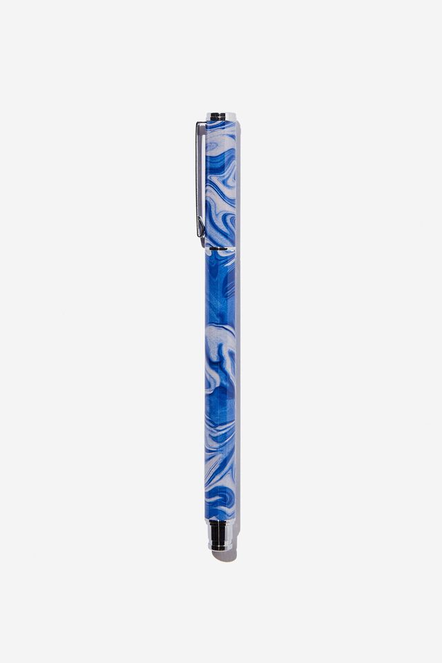 Florence Pen, BLUE EARTH GRAIN MARBLE