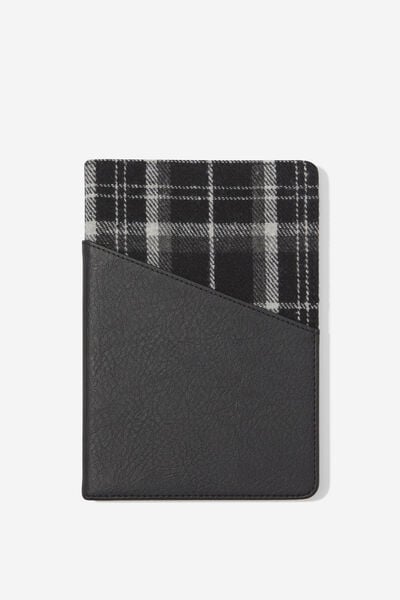 A5 Arlow Journal, BLACK AND CHECK