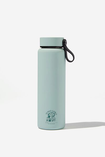 On The Move Metal Drink Bottle 500Ml, TAKE CARE