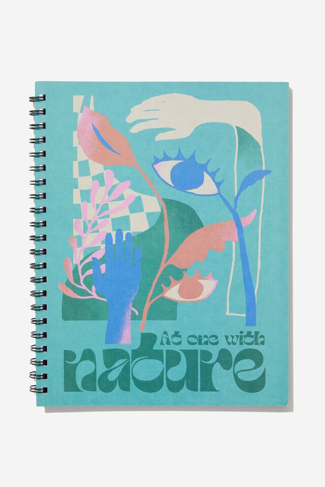 A4 Campus Notebook, NATURE ABSTRACT