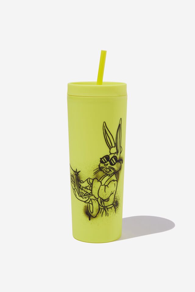 Looney Tunes Slimline Smoothie Cup, LCN WB LOONEY TUNES BUGS BUNNY
