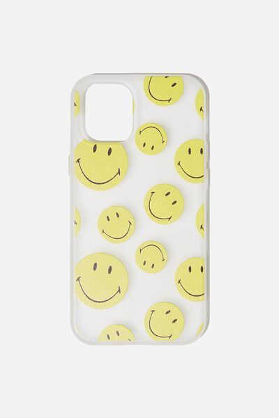 Protective Phone Case Iphone 12 Mini, LCN SMI SMILEY YDG
