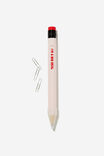 Giant Pencil, BIG DEAL BLUSH FRENCH RED - alternate image 2