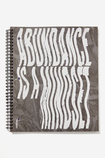 College Ruled Campus Notebook, ABUNDANCE IS A MINDSET