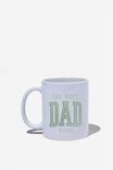 Personalised Father's Day Mug, BEST DAD EVER - alternate image 1