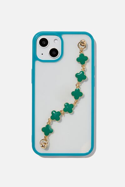 Carried Away Phone Case Iphone 13, ARCTIC BLUE DAISY CHAIN
