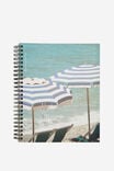 A5 Campus Notebook-V (8.27" x 5.83"), MENTALLY CHECKED OUT UMBRELLAS - alternate image 1