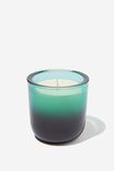 In The Mood Candle, TEAL & BLACK - alternate image 1