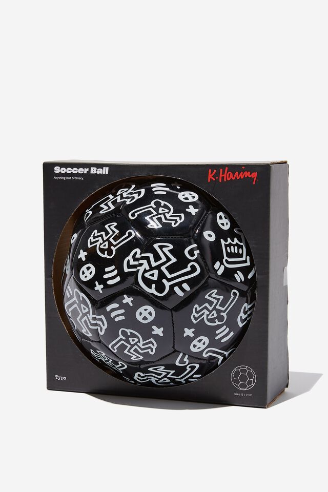 Keith Haring Soccer Ball Size 5, LCN KEI PATTERN