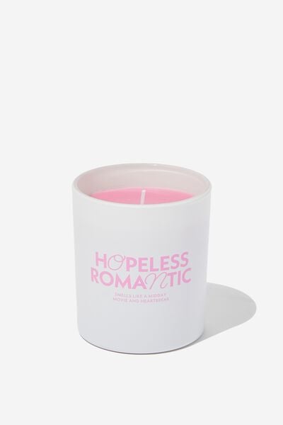 Tell It Like It Is Candle, ROSA POWDER HOPELESS ROMANTIC