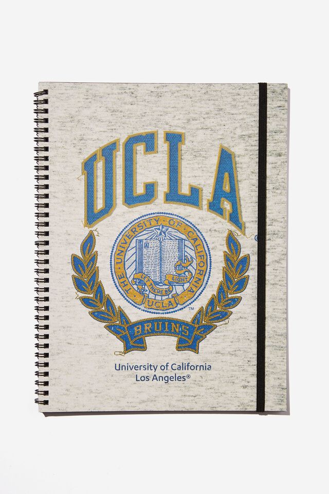 UCLA A4 Spinout Notebook, LCN UCL UCLA LOGO