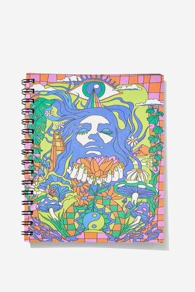 A5 Campus Notebook Recycled, JUNGLE GIRL!