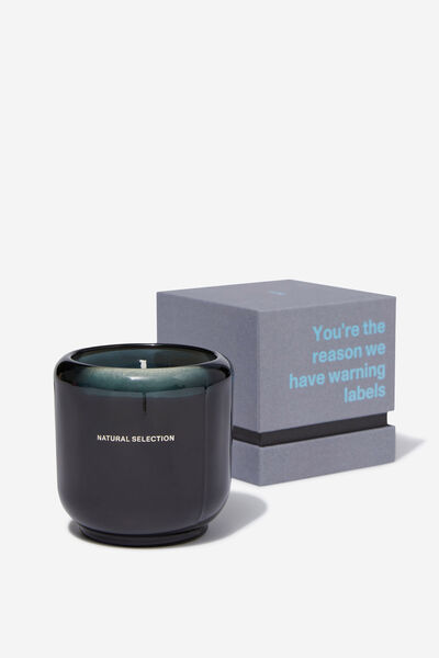 Truthfully Candle, BLACK WARNING LABELS