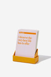 Mini Affirmation Cards, DAILY AFFIRMATIONS PASTELS - alternate image 2