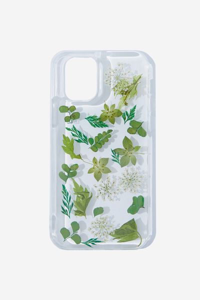 Protective Phone Case Iphone 12, 12 Pro, TRAPPED LEAVES