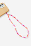 Carried Away Phone Charm Strap, STARS/ PINK POP - alternate image 2