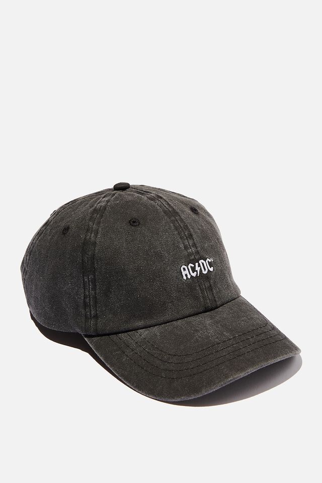 Just Another Dad Cap, LCN PER ACDC LOGO BLACK