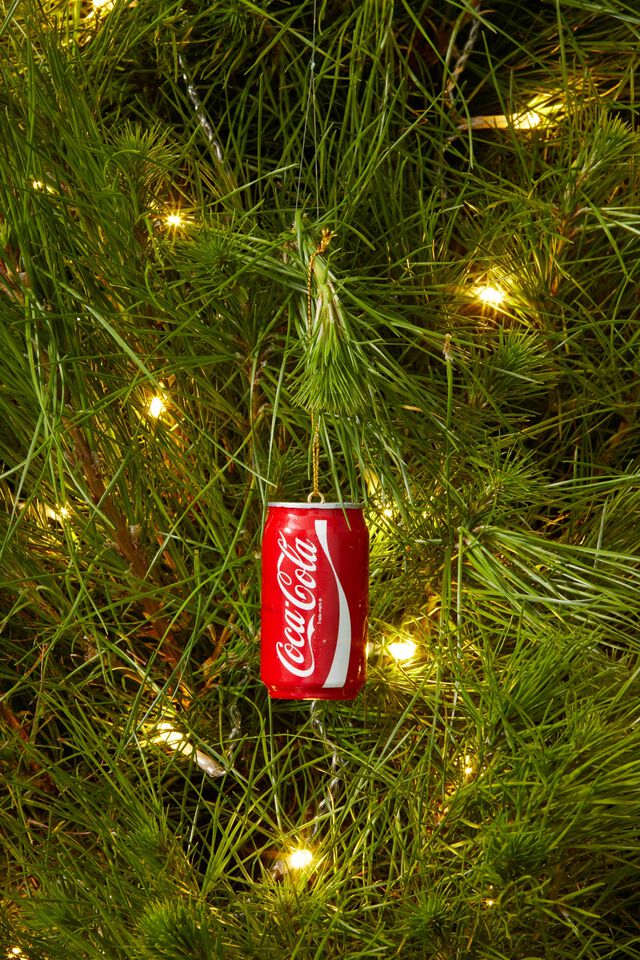 Coca-Cola Resin Christmas Ornament, LCN COK COLA CAN