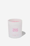 Tell It Like It Is Candle, NEON PINK TREND SETTER - alternate image 1