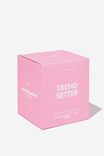 Tell It Like It Is Candle, NEON PINK TREND SETTER - alternate image 3
