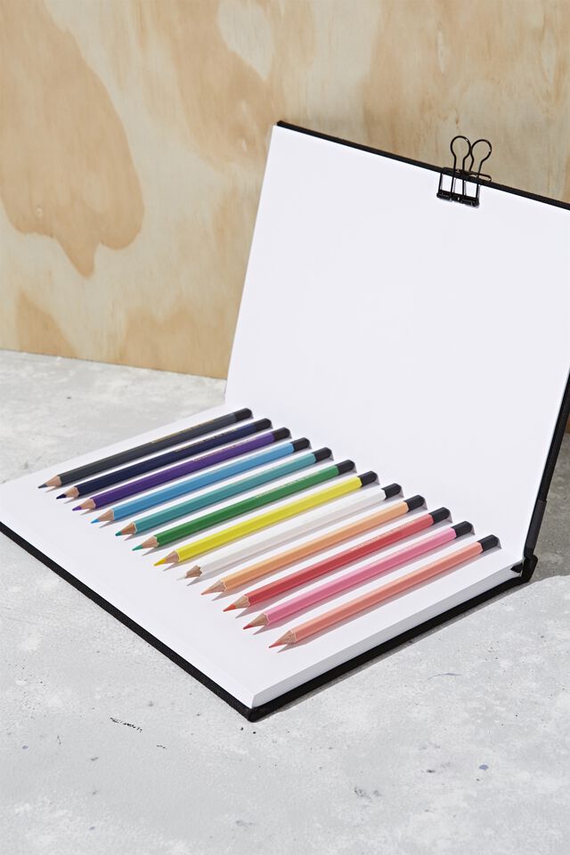 Watercolour Pencils 12 Pack, PASTELLO
