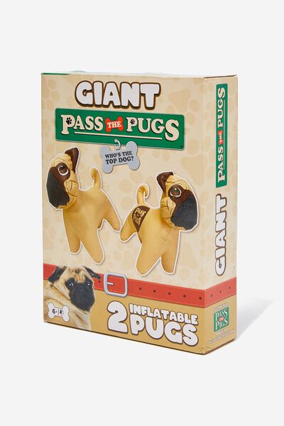 Pass The Pug Giant Inflatable Game, ASSORTED