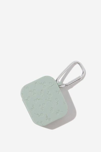 Everyday Earbud Case Gen 1 & 2, DITSY FLORAL/ SMOKE GREEN
