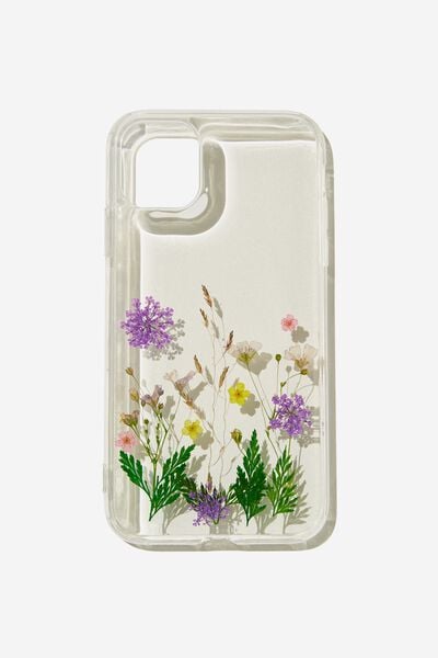 Protective Phone Case iPhone 11, TRAPPED FLOWER GARDEN