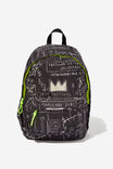 Basquiat Urban Backpack, LCN BSQ BEAT POP/ BLACK - alternate image 1