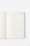 2025 A5 Weekly Buffalo Diary, LAVENDER HAZE FOIL - alternate image 2