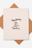 Funny Birthday Card, HAPPY BDAY SEE YOU NEXT TUESDAY - alternate image 1