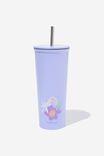 Metal Smoothie Cup, FEELING THIRSTY LILAC - alternate image 1
