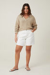 Collar Pullover, MID TAUPE - alternate image 2