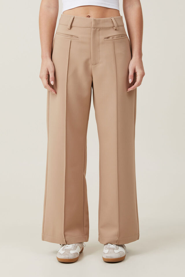 Billie Suiting Pant, STONE