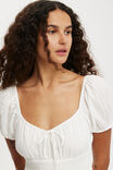 Charlotte Maxi Dress, WHITE TEXTURE - alternate image 4