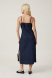 Skylar Ditsy Midi Dress, INK NAVY - alternate image 3