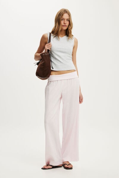 Haven Fold Over Pant, DREAMY PINK