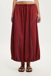 Nyla Maxi Skirt, RUSSET CLAY/BLUE DRIFT - example image 4