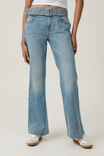 Calça - Low Rise Bootcut Jean, LAKE BLUE/EYELET BELT - vista alternativa 3