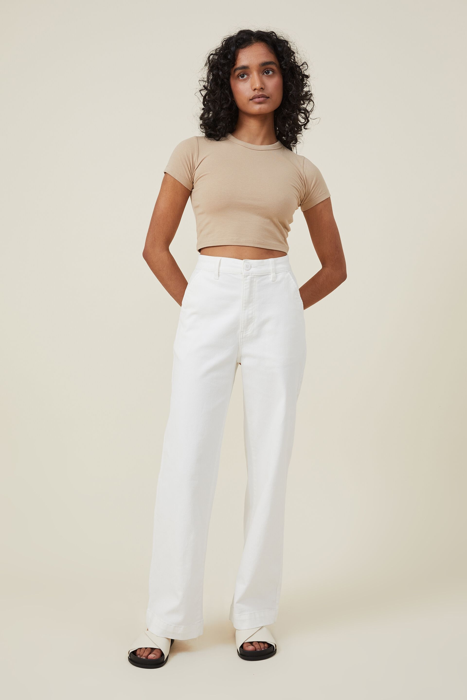 white outfits for women with trousers denim jeans  Ruby Fairs Instagram   White Denim White Jeans White Trousers
