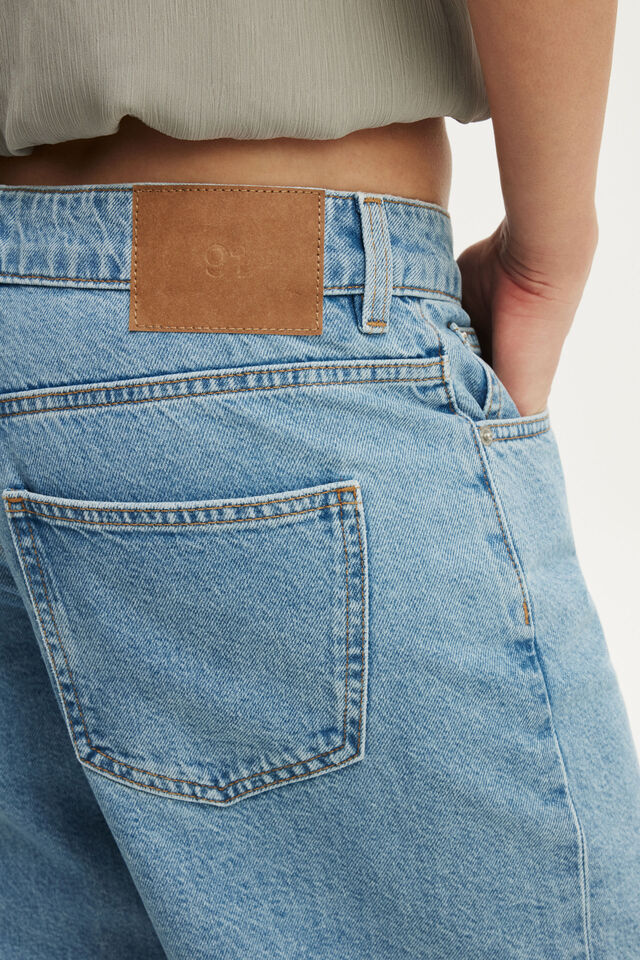 Denim Bermuda Short, AIR BLUE