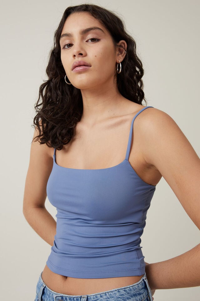 Luxe Strappy Cami, ELEMENTAL BLUE