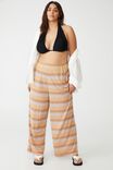 Curve Relaxed Shimmer Beach Pant, LILAC BLOSSOM STRIPE LUREX SHIMMER